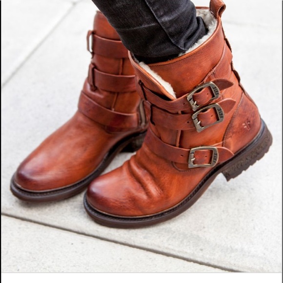 Frye Shoes - Valerie shearling boots